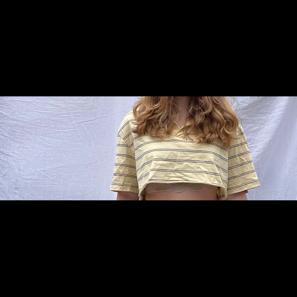 Cropped polo $5+ shipping - Picture 1 of 3